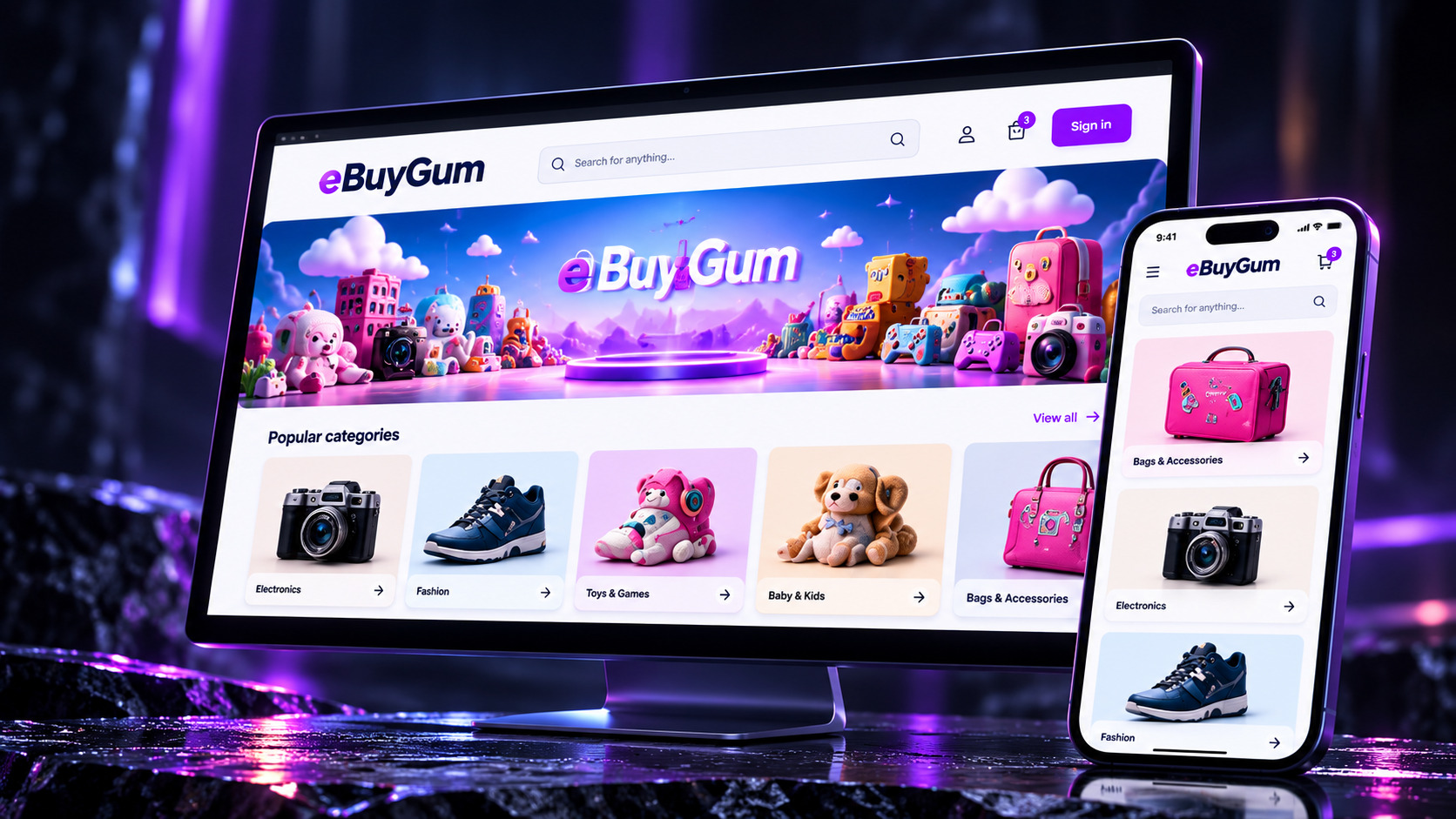 eBuyGum project artwork