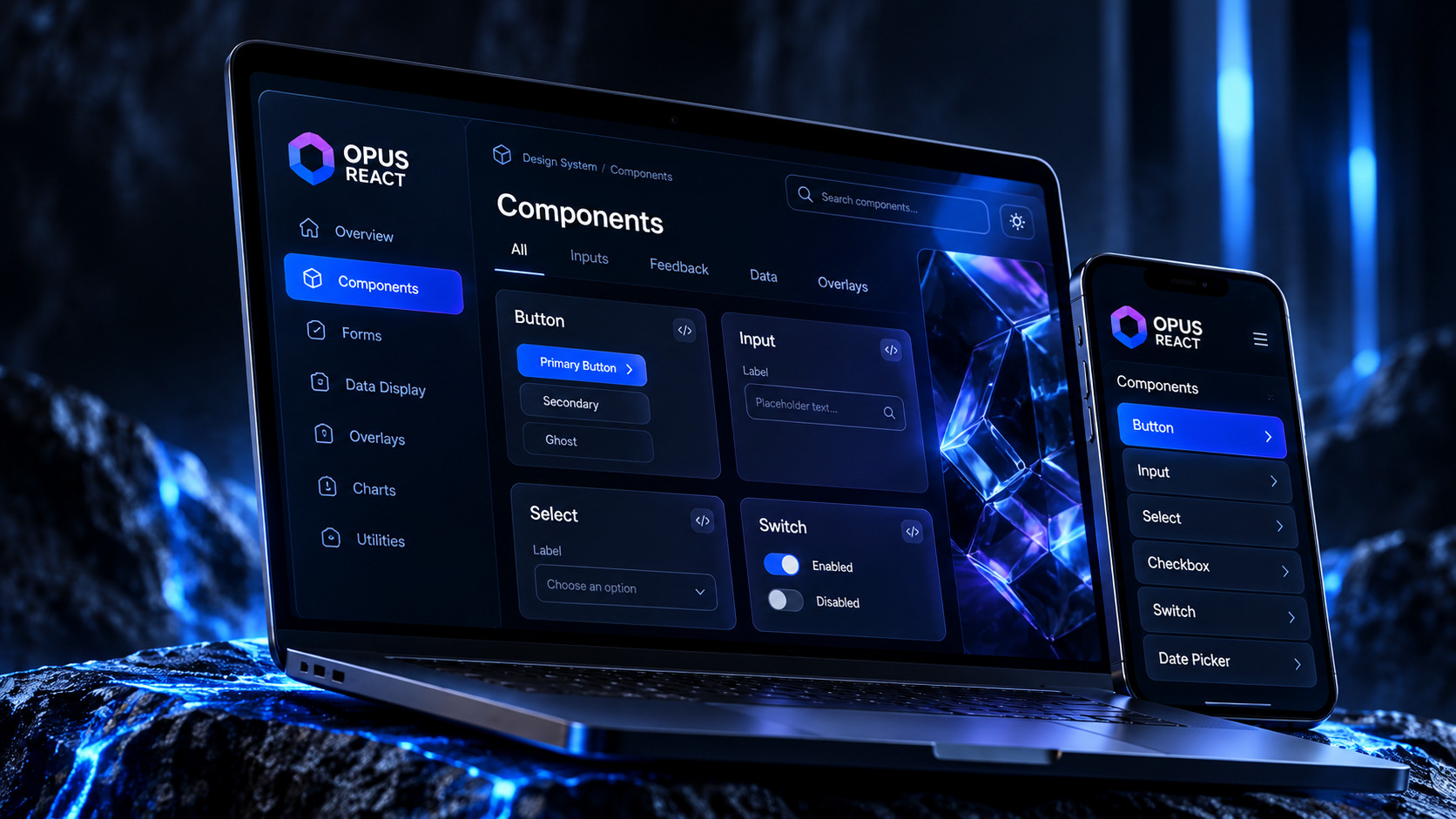 OPUS React project artwork