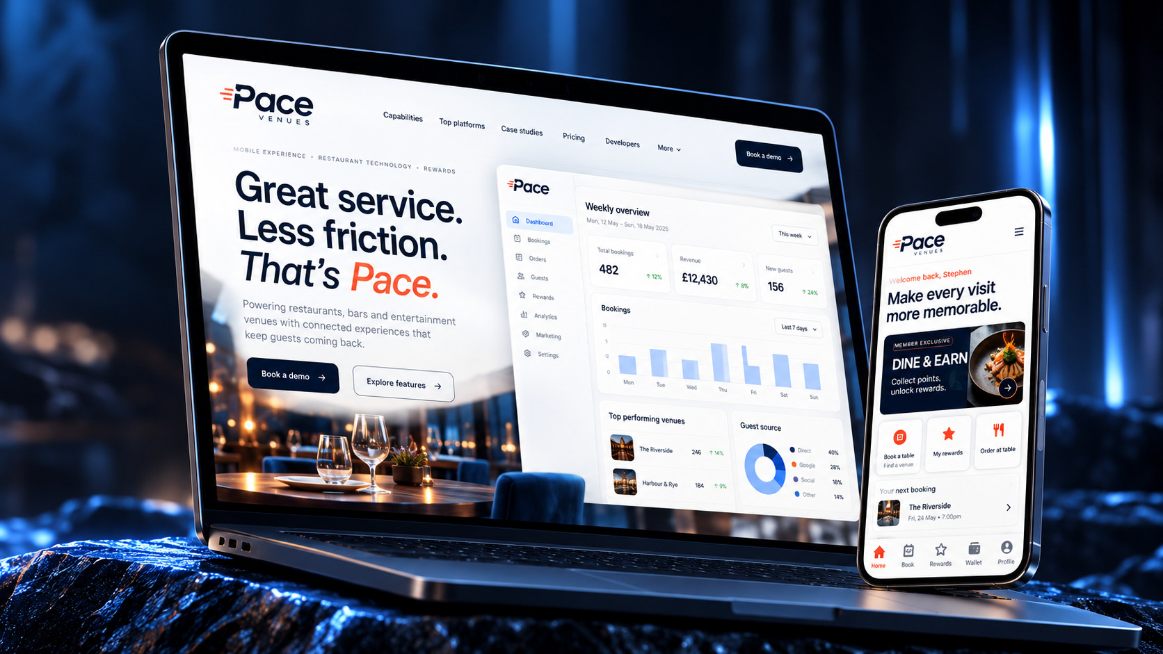 Pace Venues project artwork